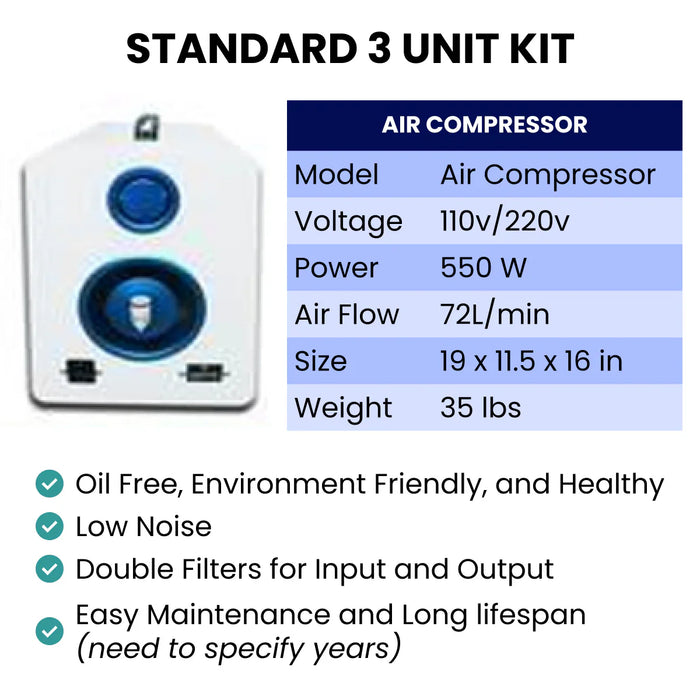 Airvida Pro90 Portable Sitting Hyperbaric Chamber 1.5 ATA