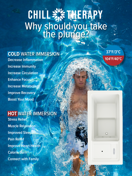 Cyanna Valley Spas Chill Therapy Cold Plunge Tub