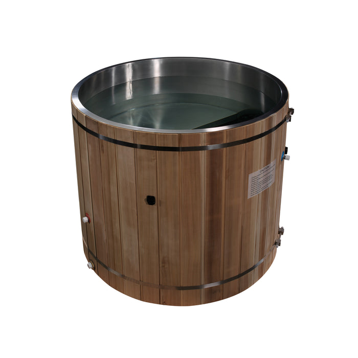 Dynamic Cold Therapy Barrel 316 Stainless Steel Indoor/Outdoor Cold Plunge