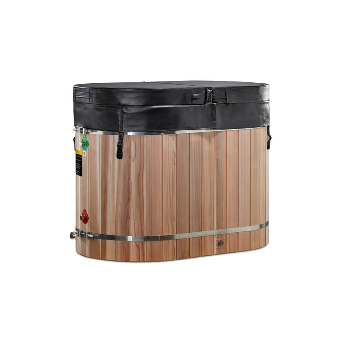 DCT Oval Barrel Tub (50-P) Pacific Cedar - 3/4 IN-OUT without Motor