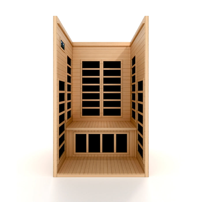 Dynamic "Gracia" 1-2 Person Ultra Low EMF FAR IR Sauna (DYN-6119-01 Elite)