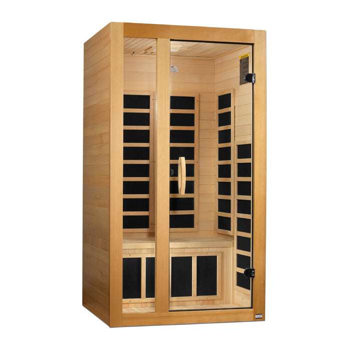 Dynamic "Gracia" 1-2 Person Ultra Low EMF FAR IR Sauna (DYN-6119-01 Elite)