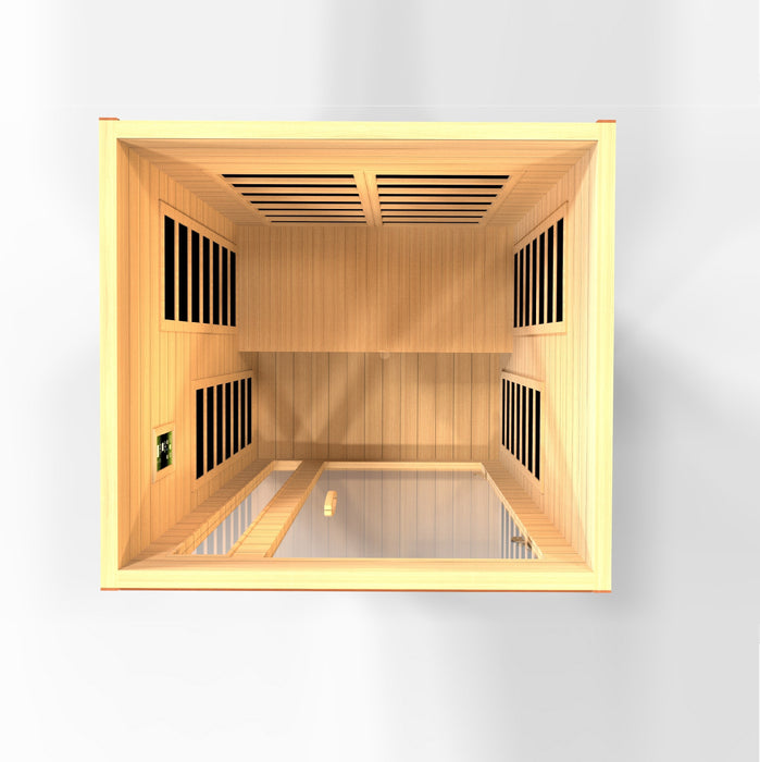 Dynamic "Cardoba" 2 Person Low EMF - FAR Infrared Sauna (DYN-6203-01)