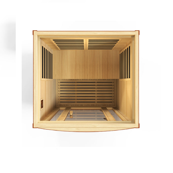 Dynamic "San Marino" 2 Person Low EMF - Far Infrared Sauna (DYN-6206-01)