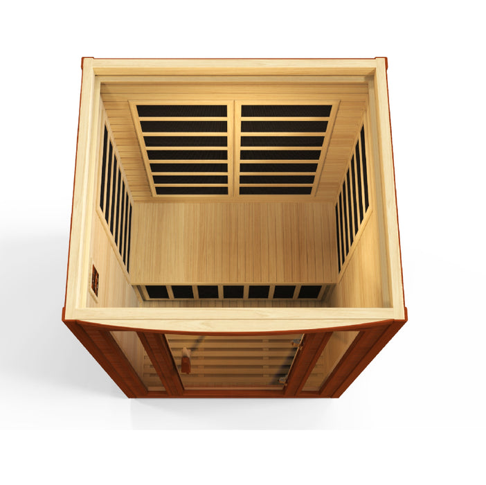 Dynamic "San Marino Elite" 2 Person Ultra Low EMF Far IR Sauna (DYN-6206-01 Elite)