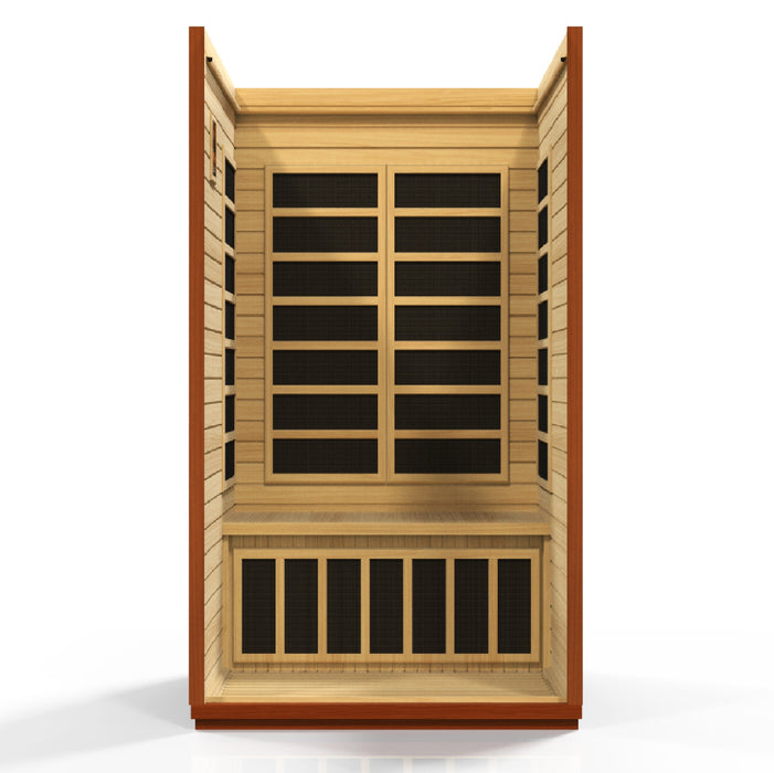 Dynamic "San Marino Elite" 2 Person Ultra Low EMF Far IR Sauna (DYN-6206-01 Elite)