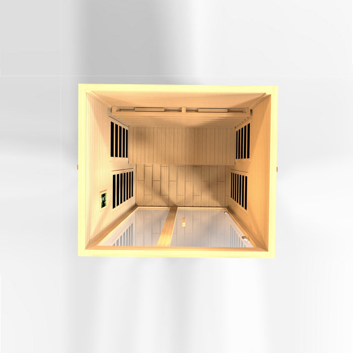 Dynamic "Santiago" 2 Person Full Spectrum IR Sauna (DYN-6209-03 FS)