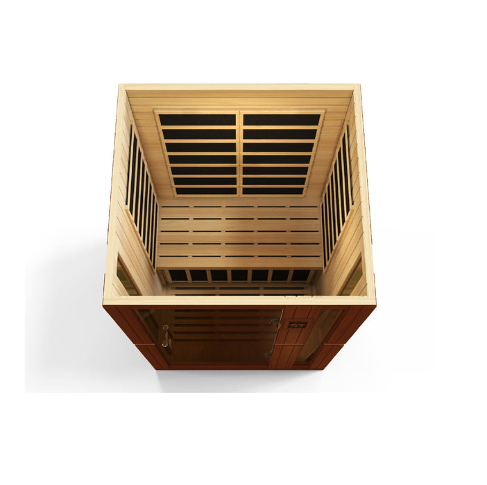 Dynamic "Vittoria" 2 Person Low EMF Far IR Sauna (DYN-6220-01)