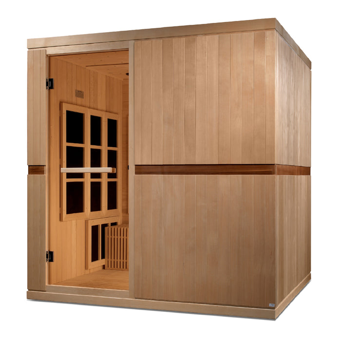 Golden Designs "Catalonia" 8 Person Near Zero EMF FAR IR Sauna (GDI-6880-02)