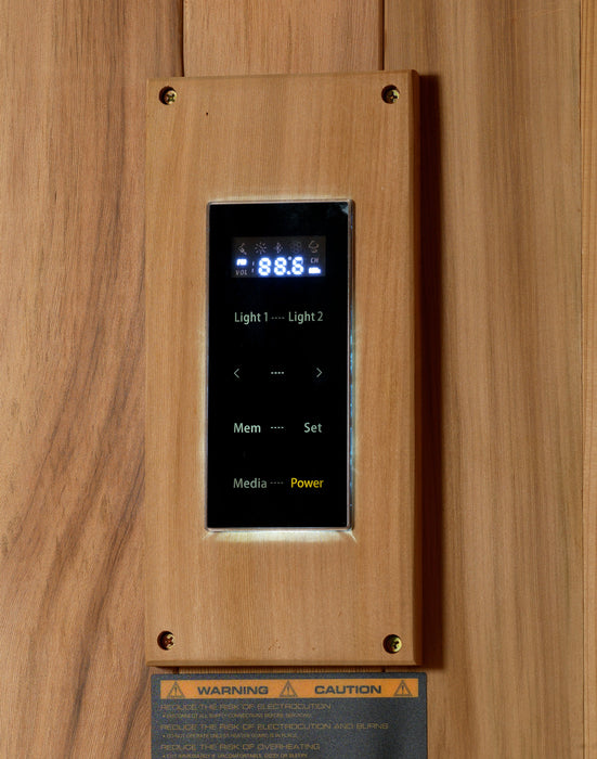 Golden Designs Updated "Sundsvall" 2 Person Traditional Sauna (GDI-7289-02)