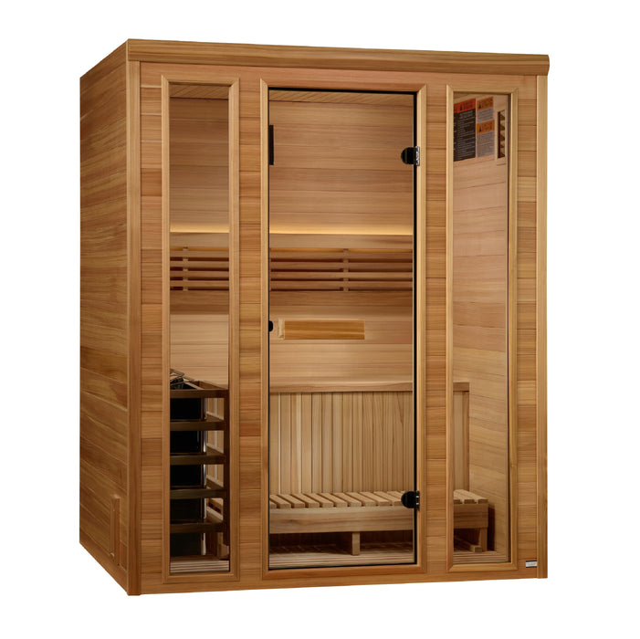 Golden Designs "Andermatt" 3 Person Traditional Steam Sauna (GDI-7030-01)