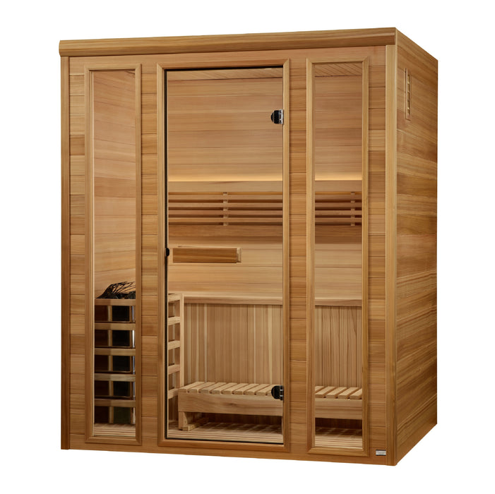 Golden Designs "Andermatt" 3 Person Traditional Steam Sauna (GDI-7030-01)