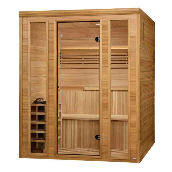 Golden Designs "Engelberg" 6 Person Traditional Steam Sauna (GDI-7060-01)