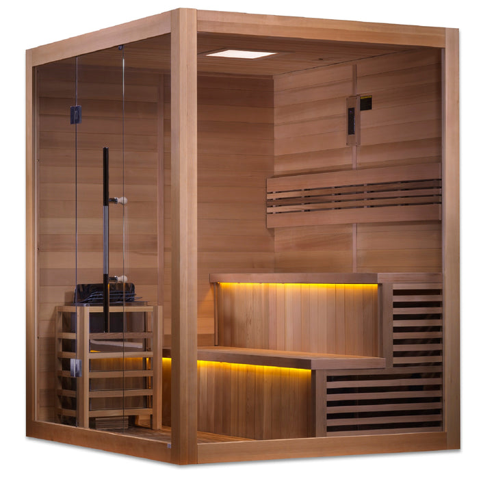 Golden Designs "Kuusamo" 6 Person Traditional Sauna (GDI-7206-01)