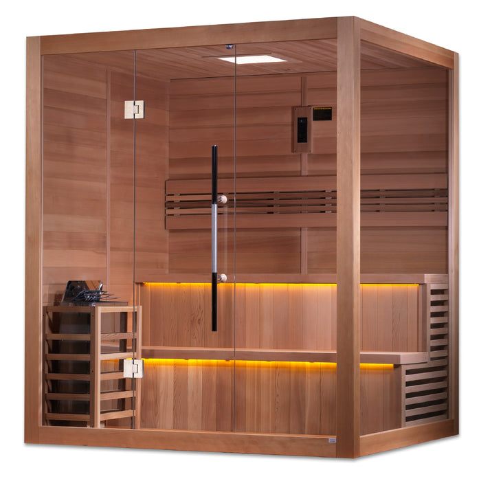 Golden Designs "Kuusamo" 6 Person Traditional Sauna (GDI-7206-01)