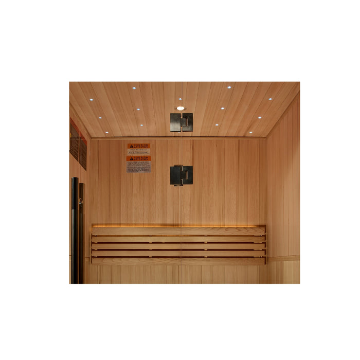 Golden Designs Updated "Sundsvall" 2 Person Traditional Sauna (GDI-7289-02)