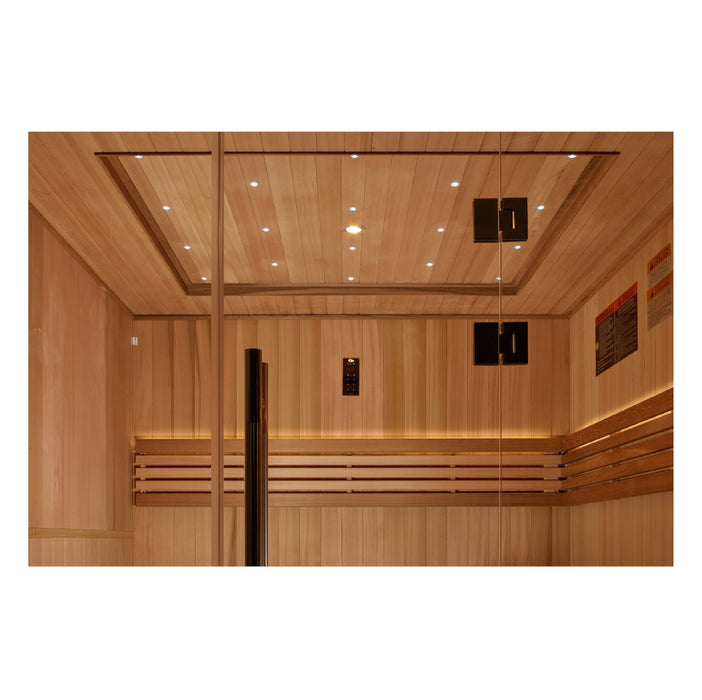 Golden Designs Updated "Osla" 6 Person Traditional Sauna (GDI-7689-02)