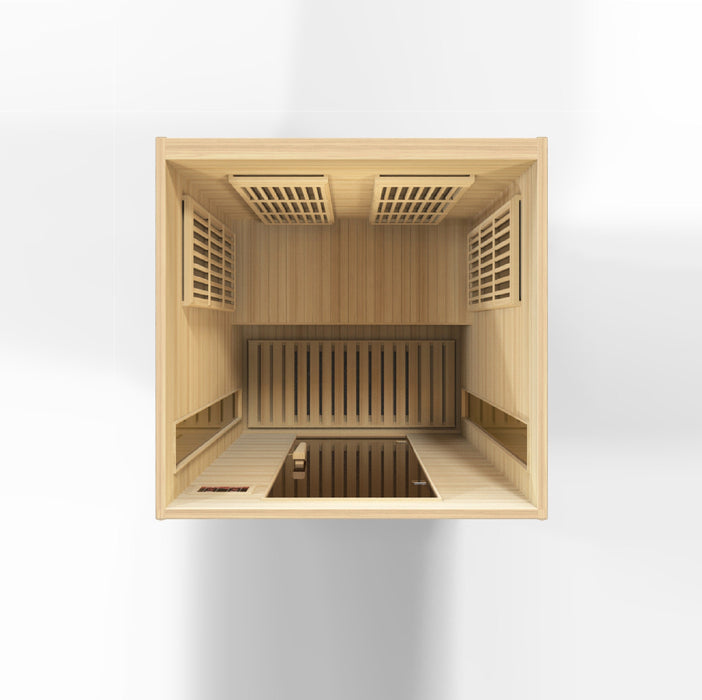 Maxxus 2 Person Low EMF FAR IR Sauna (MX-K206-01)