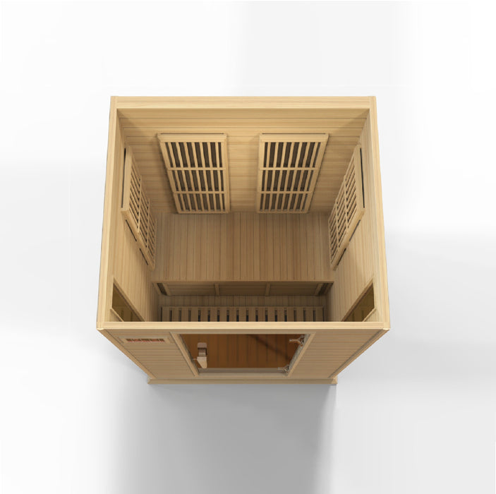 Maxxus 2 Person Low EMF FAR IR Sauna (MX-K206-01)