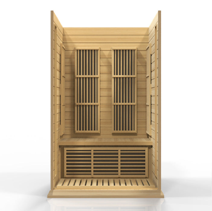 Maxxus 2 Person Low EMF FAR IR Sauna (MX-K206-01)