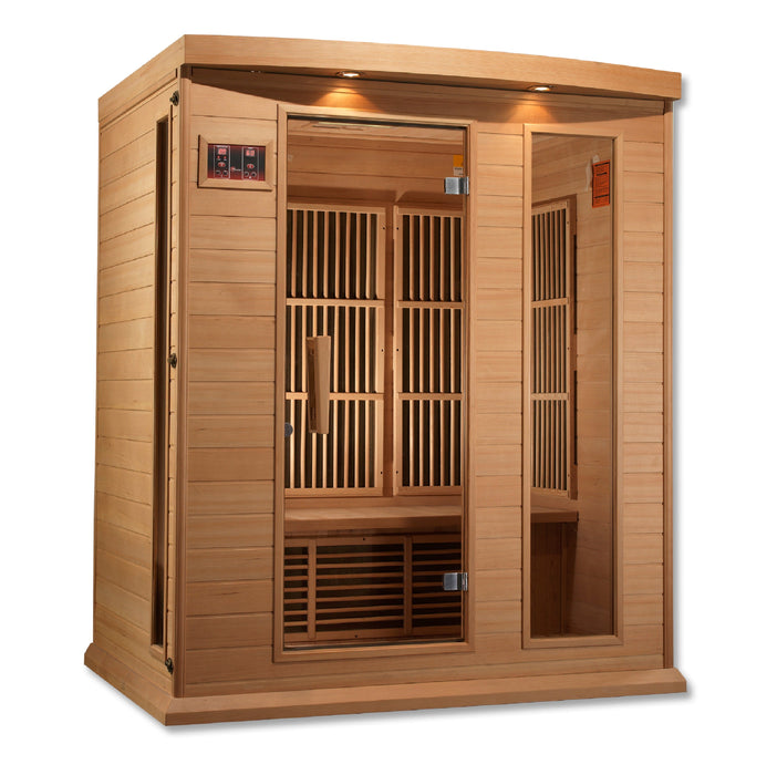 Maxxus 3 Person Low EMF FAR IR Sauna (MX-K306-01-ZF)