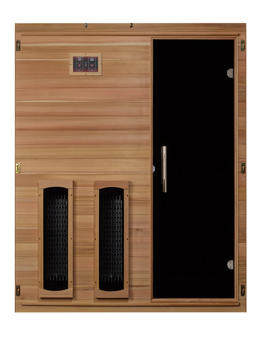 Maxxus "S-Line" 3 Person Full Spectrum IR Sauna (MX-S306-01-FS-PC)