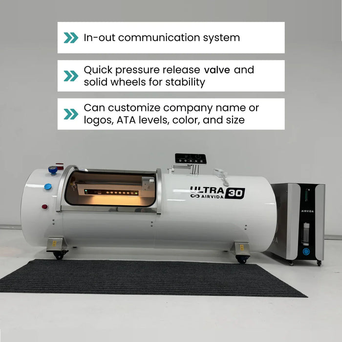 Airvida Ultra 2.0 ATA Adjustable Pressure Hyperbaric Chamber