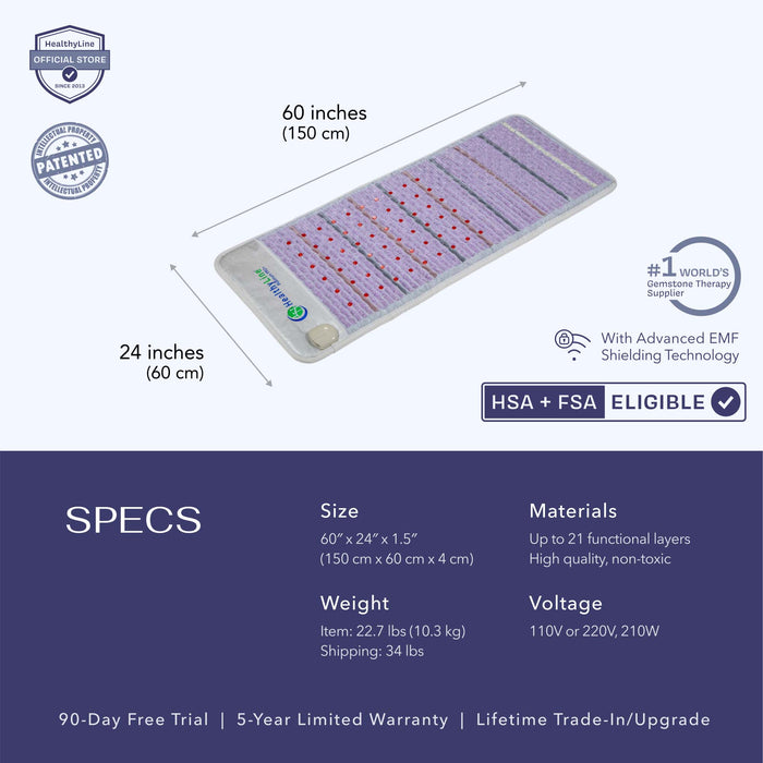 Platinum Series | PEMF Far Infrared Heating Mats