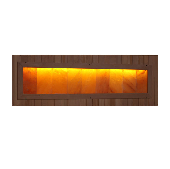 Golden Designs "Reserve Edition" 6 Person Near Zero EMF Full Spectrum with Himalayan Salt Bar (GDI-8260-01)