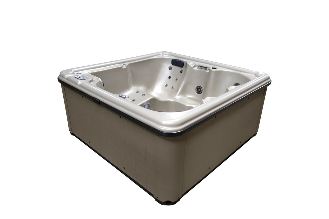 Cyanna Valley Spas SupremeX – 6-Seat Hot Tub with 32 Jets and LED Lighting